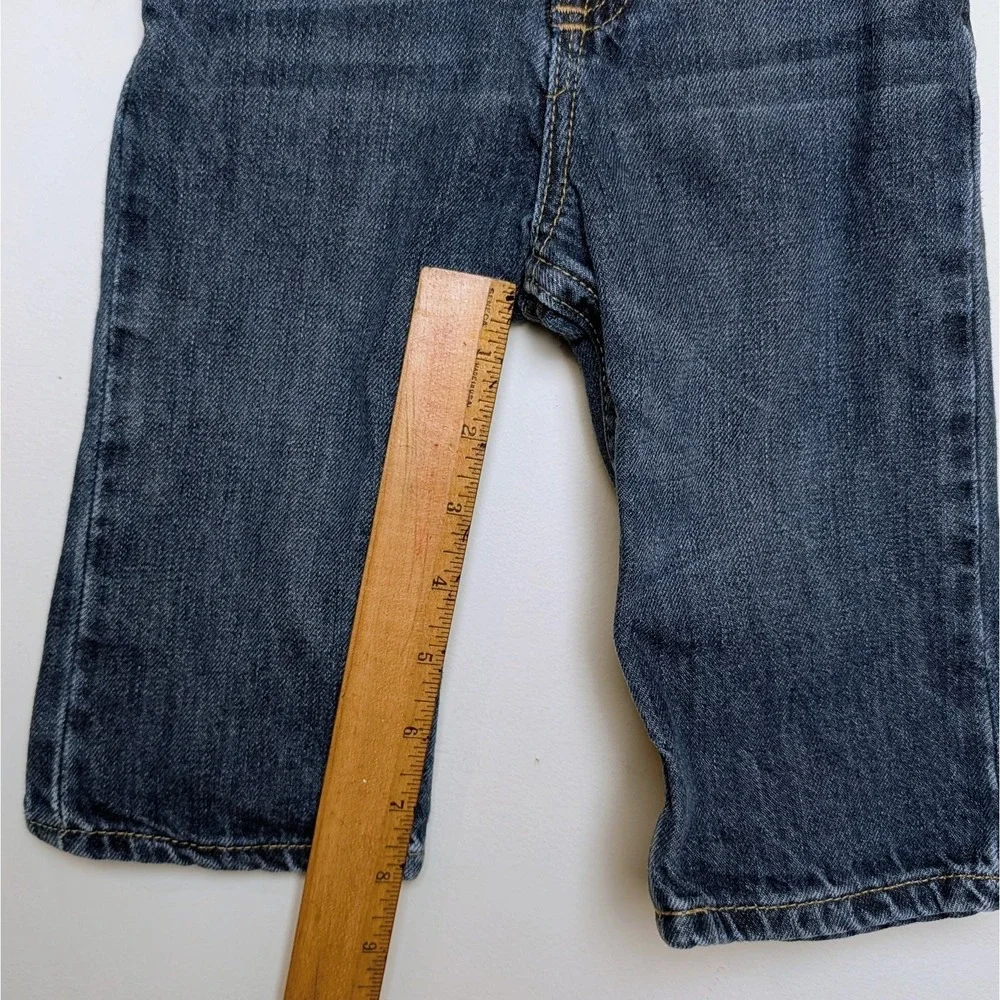 Vintage Polo Jeans Co. Ralph Lauren Infant Blue Denim Size 12‎ Months